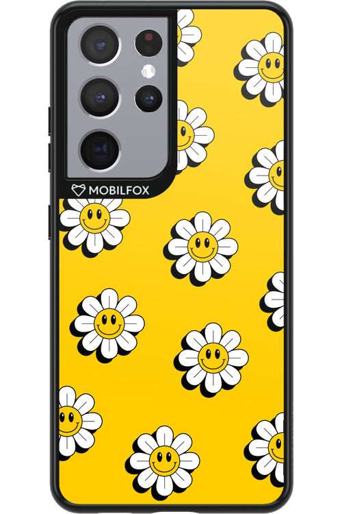 Smiley Flowers - Samsung Galaxy S21 Ultra