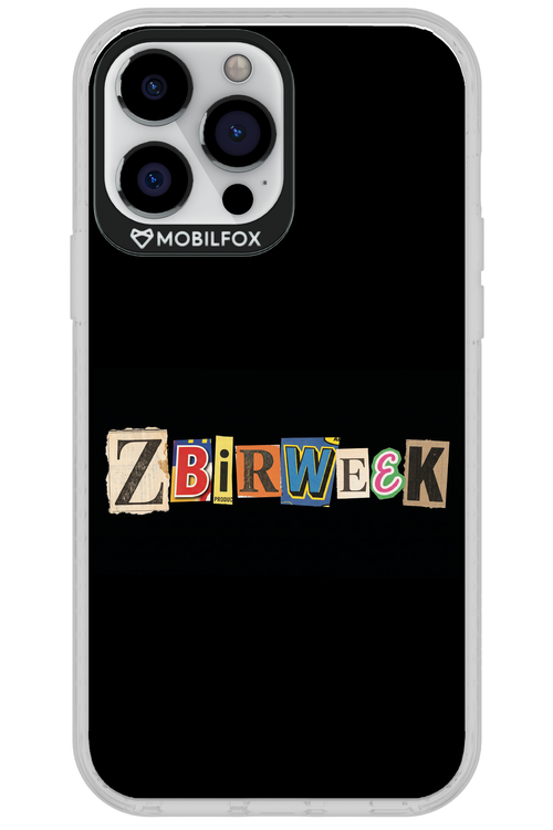 Zbirweek (black) 2.0 - Apple iPhone 13 Pro Max