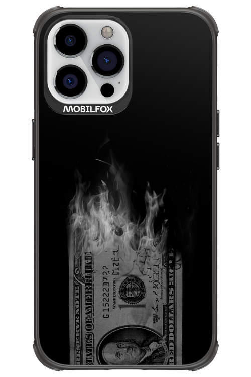 Money Burn B&W 2.0 - Apple iPhone 13 Pro Max