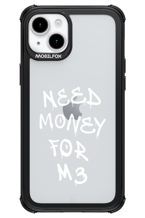 Need M3 Transparent White - Apple iPhone 15 Plus