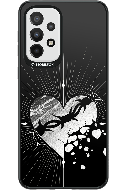 Fehér Szív - Samsung Galaxy A33