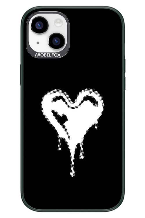 Heart Black - Apple iPhone 14 Plus