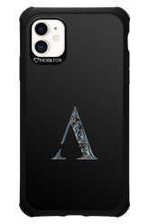 ⁠ ⁠Azteca A Chrome Logo - Apple iPhone 11