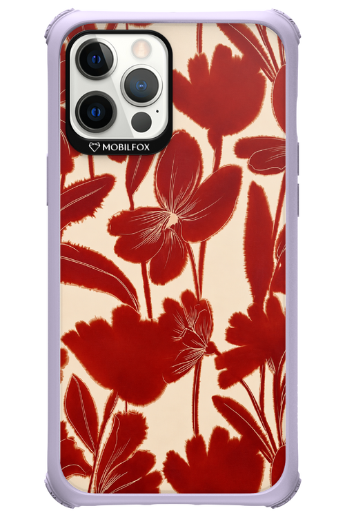 Burgundy Flowers 2.0 - Apple iPhone 12 Pro Max