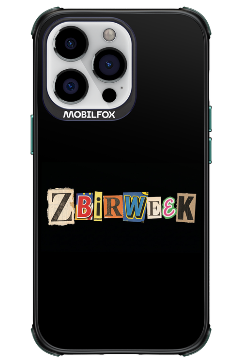 Zbirweek (black) 2.0 - Apple iPhone 13 Pro