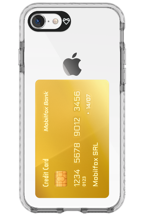 Gold Card - Apple iPhone 8