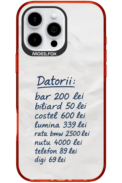 The List 2.0 - Apple iPhone 16 Pro Max