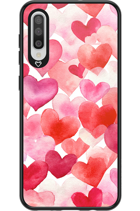 Water Painted Heart - Samsung Galaxy A50