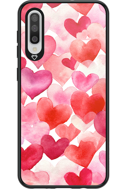 Water Painted Heart - Samsung Galaxy A50