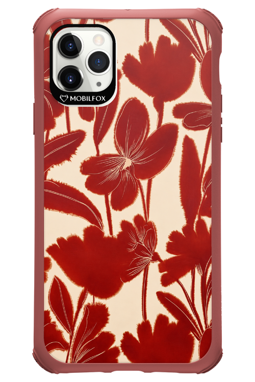 Burgundy Flowers 2.0 - Apple iPhone 11 Pro Max