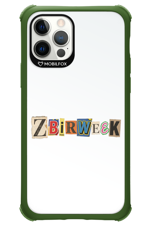 Zbirweek (white) 2.0 - Apple iPhone 12 Pro