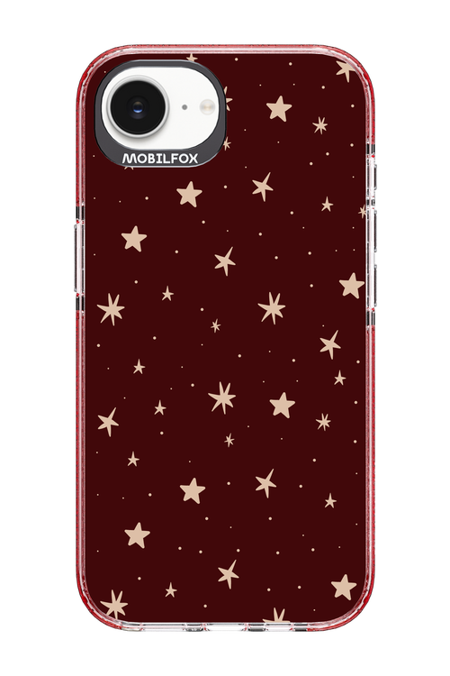 Burgundy Stars - Apple iPhone 16e