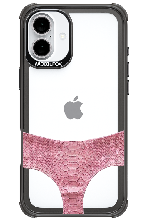 Snake Leather Panties Transparent 2.0 - Apple iPhone 16 Plus