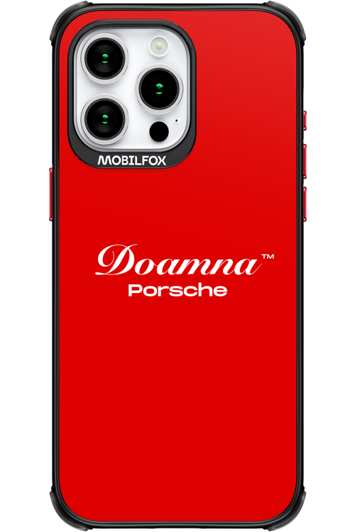 Doamna Porsche (red) - Apple iPhone 15 Pro Max