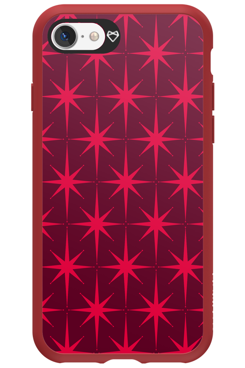 Burgundy Starss - Apple iPhone 7
