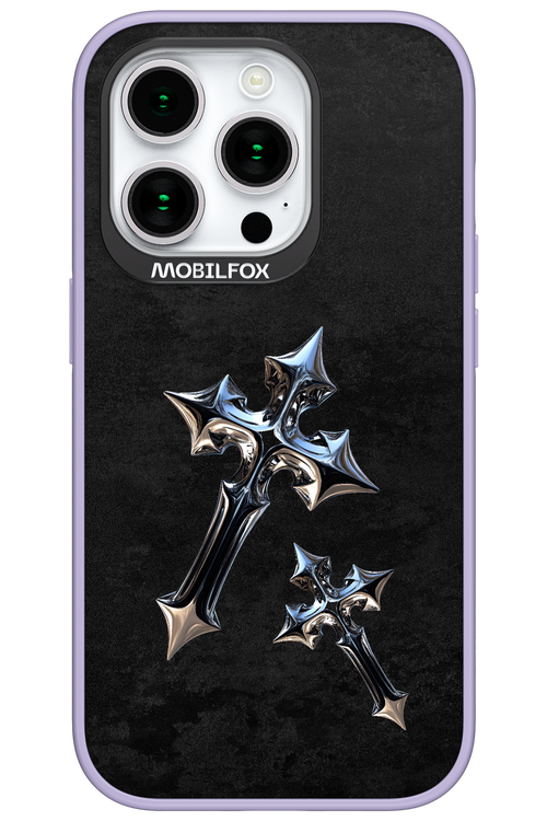 Chrome Crosses 2.0 - Apple iPhone 15 Pro