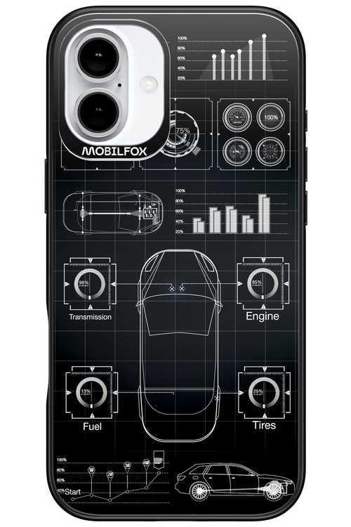 Cyber Grid 2.0 - Apple iPhone 16 Plus