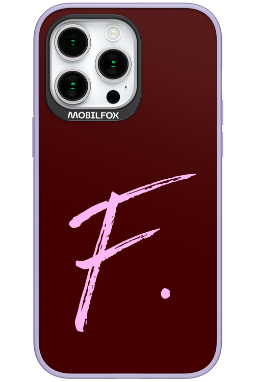 (Dark Blush) F 2.0 - Apple iPhone 15 Pro Max