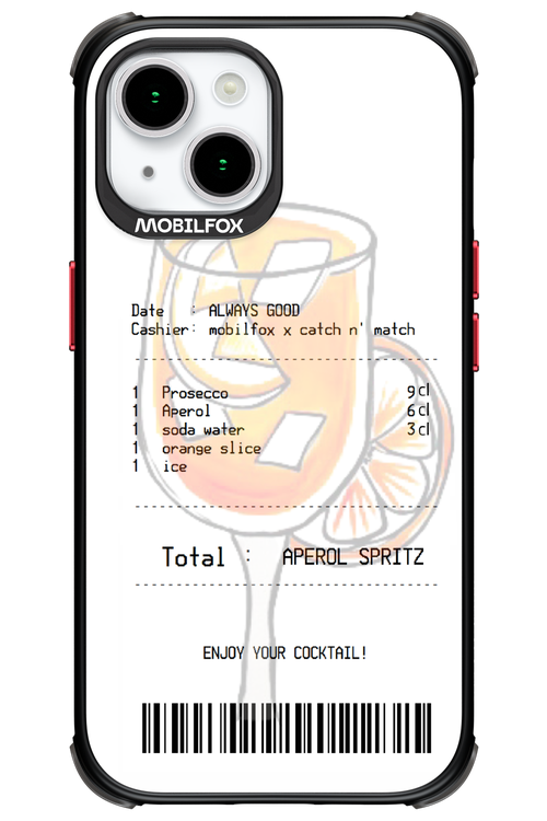 aperol spritz cocktail - Apple iPhone 15