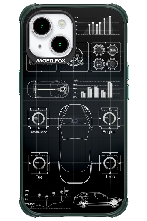 Cyber Grid 2.0 - Apple iPhone 15