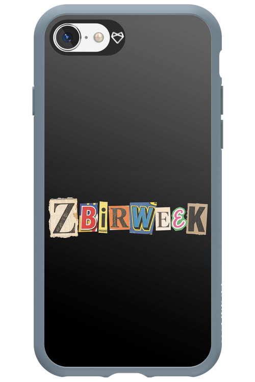 Zbirweek (black) 2.0 - Apple iPhone SE 2020
