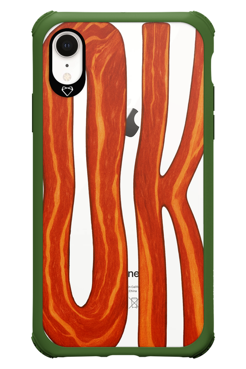 O K (Transparent) - Apple iPhone XR