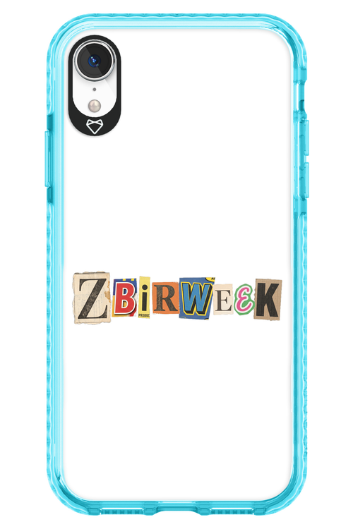 Zbirweek (white) 2.0 - Apple iPhone XR