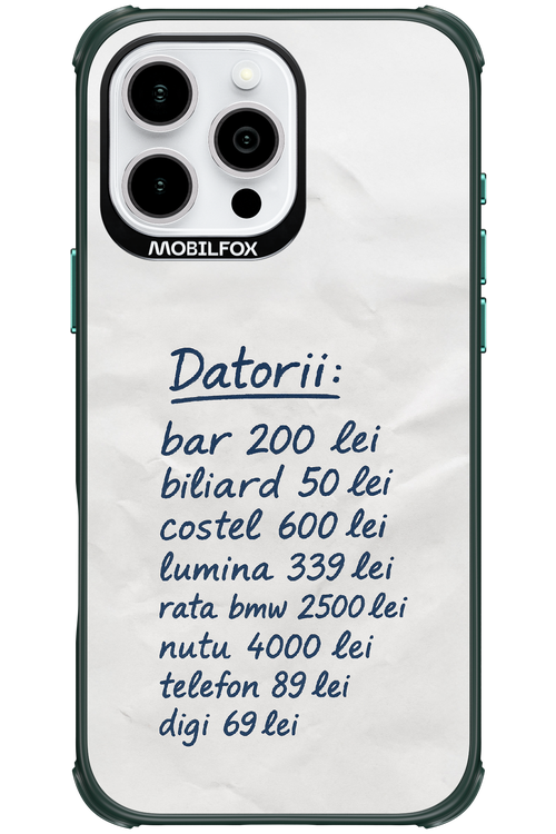The List 2.0 - Apple iPhone 16 Pro Max