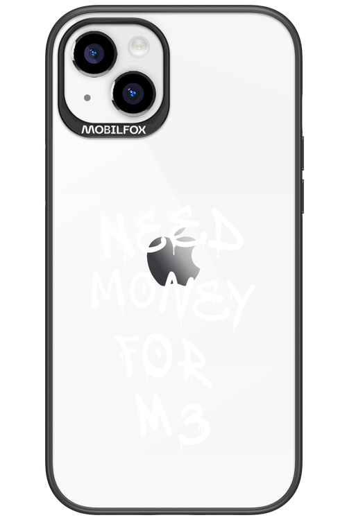 Need M3 Transparent White - Apple iPhone 15 Plus