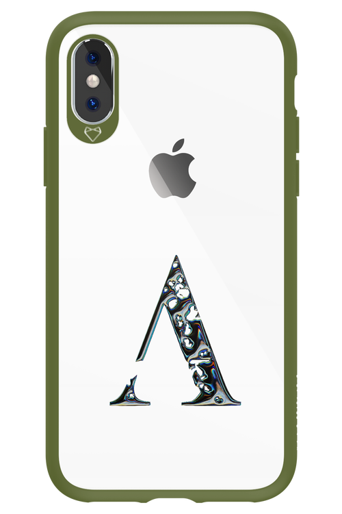 Azteca A Chrome Logo 2.0 - Apple iPhone XS
