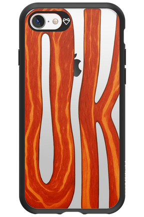 O K (Transparent) - Apple iPhone 7