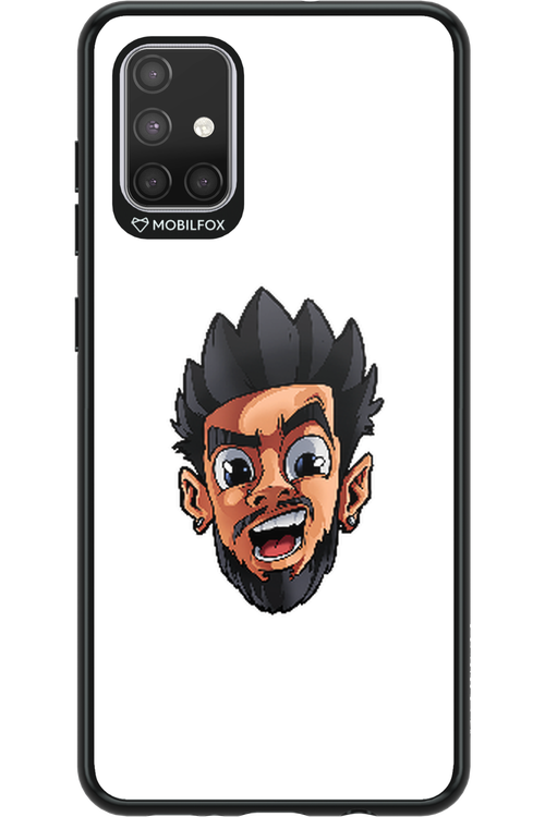 Bababa Head Only White - Samsung Galaxy A71