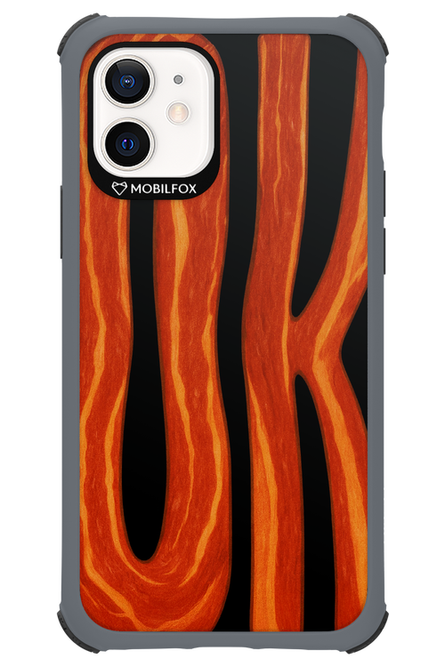 OK (Black-Red) - Apple iPhone 12