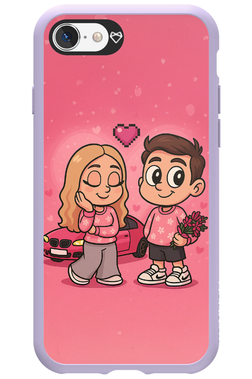 Pink Amour 2.0 - Apple iPhone SE 2020