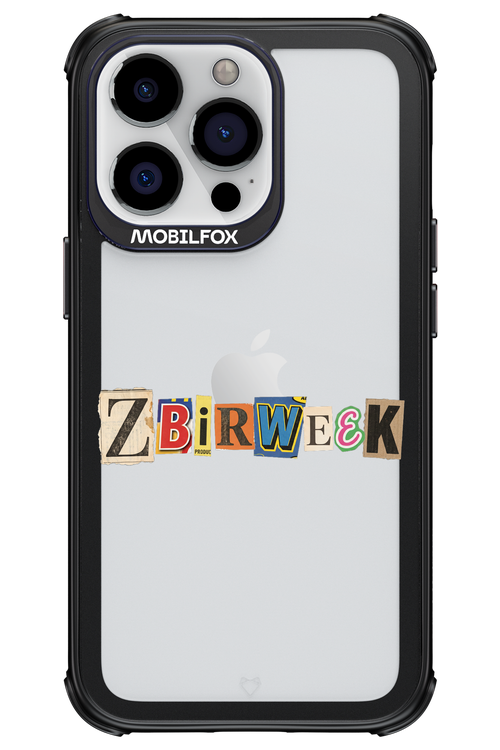 Zbirweek (transparent) 2.0 - Apple iPhone 13 Pro