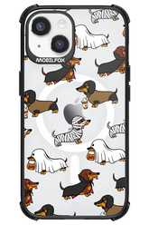 Scary Dachshund (Transparent) - Apple iPhone 14