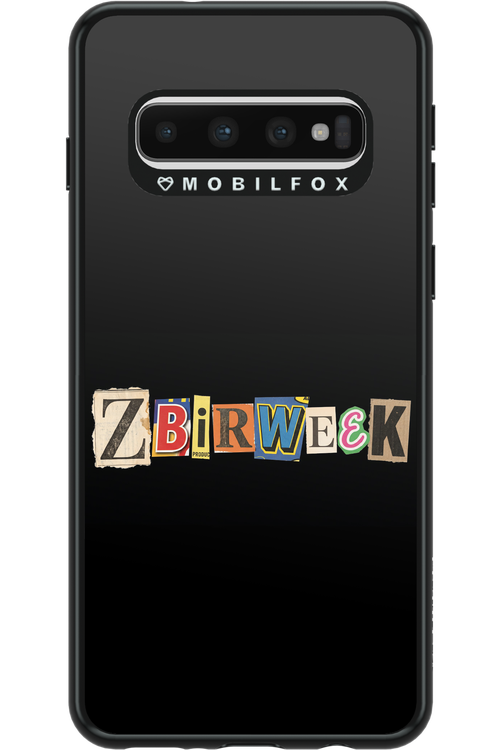Zbirweek (black) 2.0 - Samsung Galaxy S10