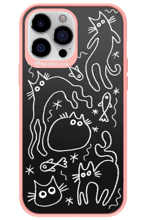 CHALK_CATS 2.0 - Apple iPhone 13 Pro Max
