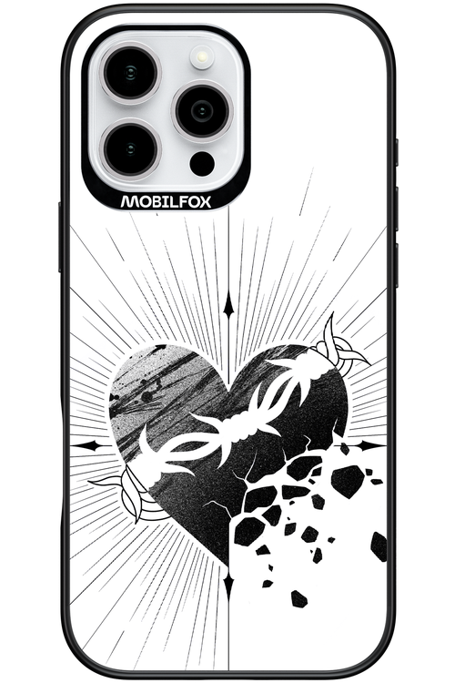 Fekete Szív - Apple iPhone 16 Pro Max