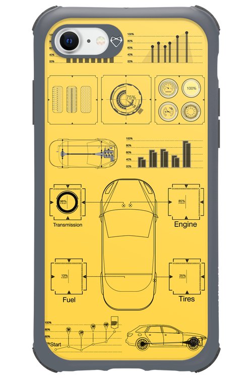 Grid Shift - Apple iPhone 8