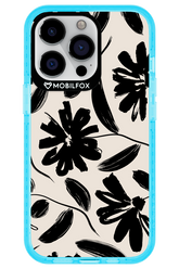 Monochrome Flowerss - Apple iPhone 13 Pro