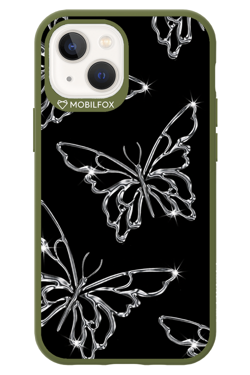 Silver Butterfly 2.0 - Apple iPhone 13 Mini