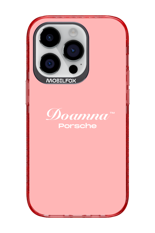 Doamna Porsche (pink) - Apple iPhone 14 Pro