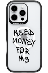 Need M3 Transparent Black - Apple iPhone 16 Pro