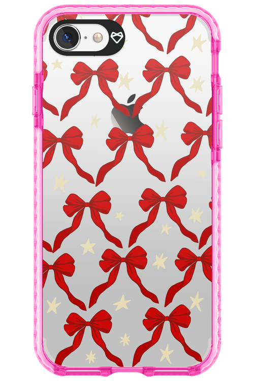 Bow & Stars (Transparent) - Apple iPhone 7