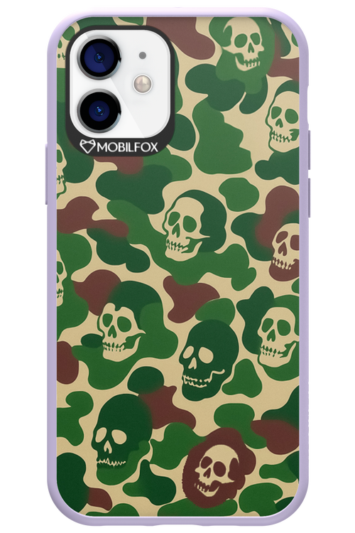 Camo Skull - Apple iPhone 12