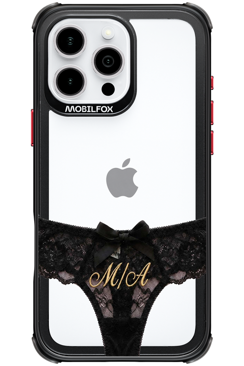 Black Panties Transparent 2.0 - Apple iPhone 16 Pro Max