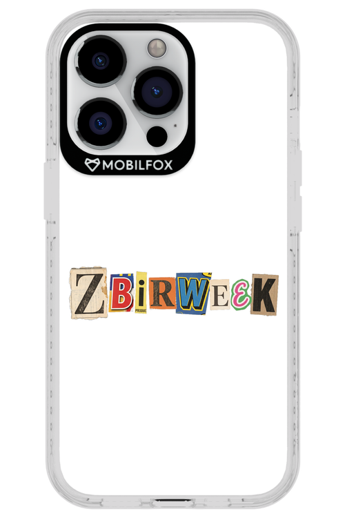 Zbirweek (white) 2.0 - Apple iPhone 13 Pro