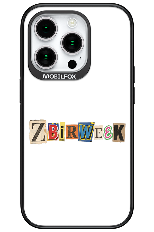 Zbirweek (white) 2.0 - Apple iPhone 15 Pro