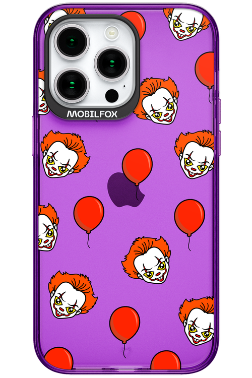 Mystery Clown (Transparent) - Apple iPhone 15 Pro Max